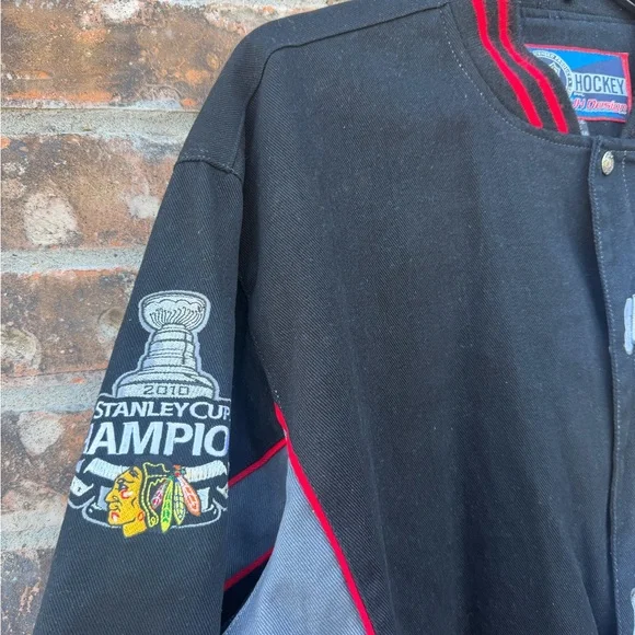 Chicago Blackhawks 2010 Stanley Cup Champions varsity jacket - Picture 5 of 12